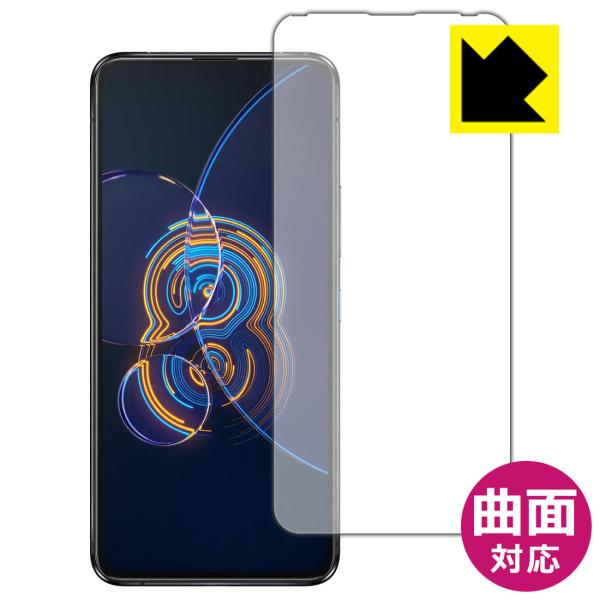ASUS ZenFone 8 Flip (ZS672KS) �ȖʑΉ��Œ[�܂ł�������ی� ������ی�t�B���� Flexible Shield�y����z (�O�ʂ̂�) �y�w��F�ؑΉ��z