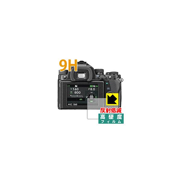 PENTAX KP/K-70/K-S2 PET���t�B�����Ȃ̂ɋ����K���X�����̍d�x�I�ی�t�B���� 9H���d�x�y���˒ጸ�z