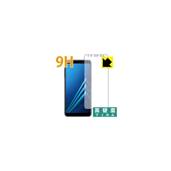 Galaxy A8 (2018) SM-A530F PET���t�B�����Ȃ̂ɋ����K���X�����̍d�x�I�ی�t�B���� 9H���d�x�y����z (�O�ʂ̂�)