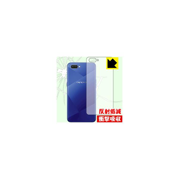 OPPO R15 Neo ����f�ނŏՌ����z���I�ی�t�B���� �Ռ��z���y���˒ጸ�z (�w�ʂ̂�)