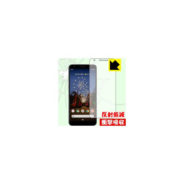 Google Pixel 3a ����f�ނŏՌ����z���I�ی�t�B���� �Ռ��z���y���˒ጸ�z (�O�ʂ̂�)