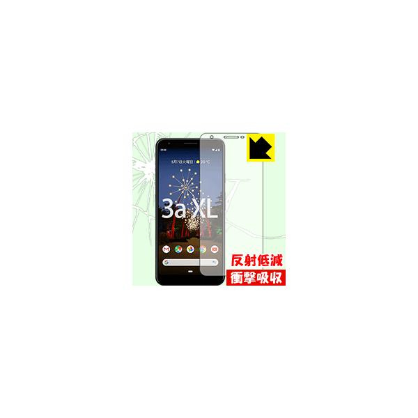 Google Pixel 3a XL ����f�ނŏՌ����z���I�ی�t�B���� �Ռ��z���y���˒ጸ�z (�O�ʂ̂�)