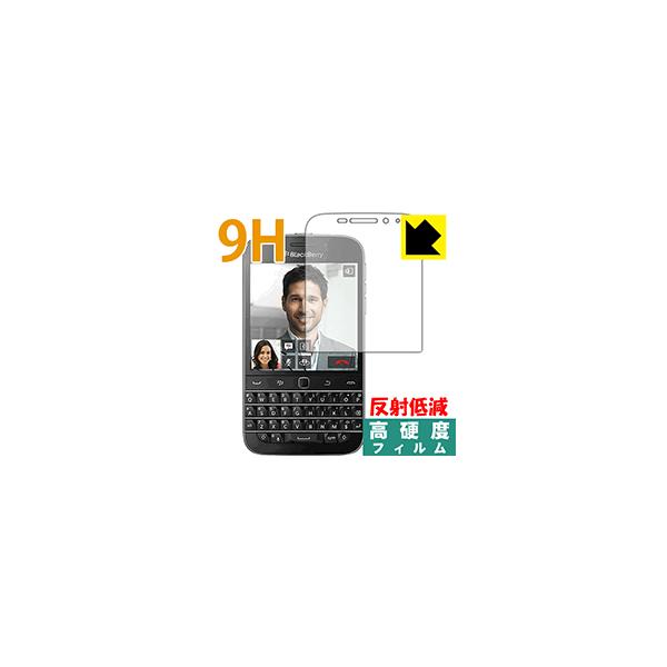 Blackberry Classic Q20 PET���t�B�����Ȃ̂ɋ����K���X�����̍d�x�I�ی�t�B���� 9H���d�x�y���˒ጸ�z