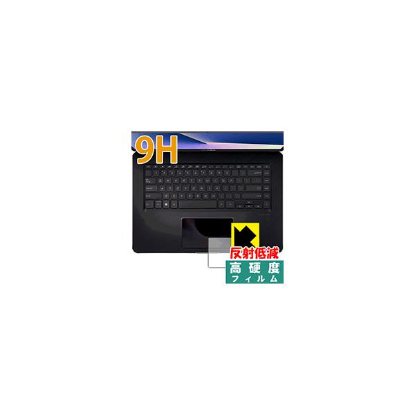 ASUS ZenBook Pro 15 UX580GE / UX580GD (ScreenPad用) PET製フィルムなのに強化ガラス同等の硬度！保護フィルム 9H高硬度【反射低減】