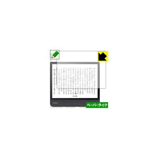【ペーパーライク反射防止タイプ(非光沢)】液晶保護フィルム(保護シート)※対応機種 : Kobo Forma