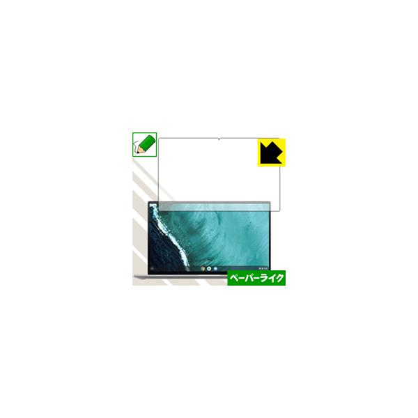 ASUS Chromebook Flip C434TA ���ꏈ���Ŏ��̂悤�ȕ`���S�n�������I�ی�t�B���� �y�[�p�[���C�N