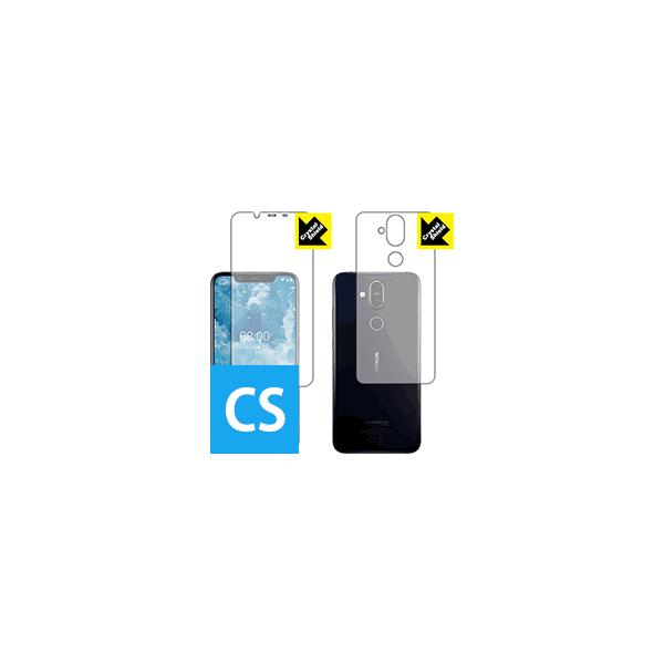 Nokia 8.1 �h�C�A�E�t�b�f�h���R�[�g!����ی�t�B���� Crystal Shield (���ʃZ�b�g)