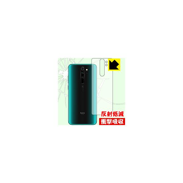 Xiaomi Redmi Note 8 Pro ����f�ނŏՌ����z���I�ی�t�B���� �Ռ��z���y���˒ጸ�z (�w��)