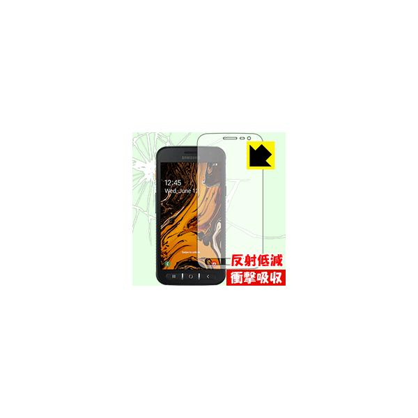Galaxy XCover 4s ����f�ނŏՌ����z���I�ی�t�B���� �Ռ��z���y���˒ጸ�z