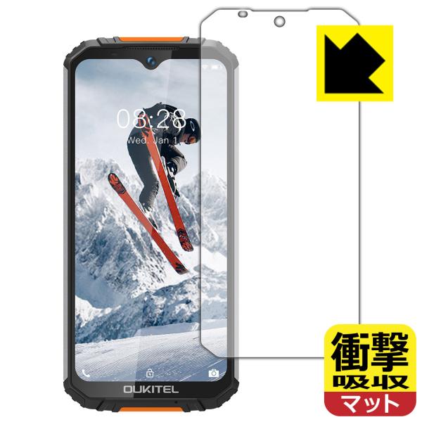OUKITEL WP6 ����f�ނŏՌ����z���I�ی�t�B���� �Ռ��z���y���˒ጸ�z