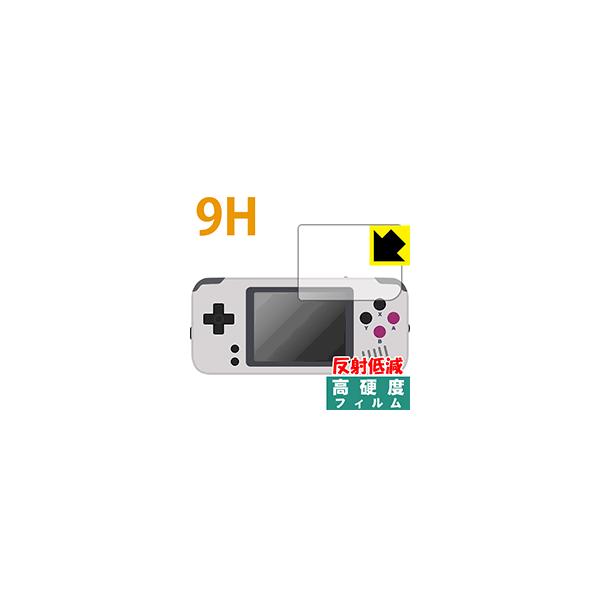 BittBoy PocketGo PET製フィルムなのに強化ガラス同等の硬度！保護フィルム 9H高硬度【反射低減】