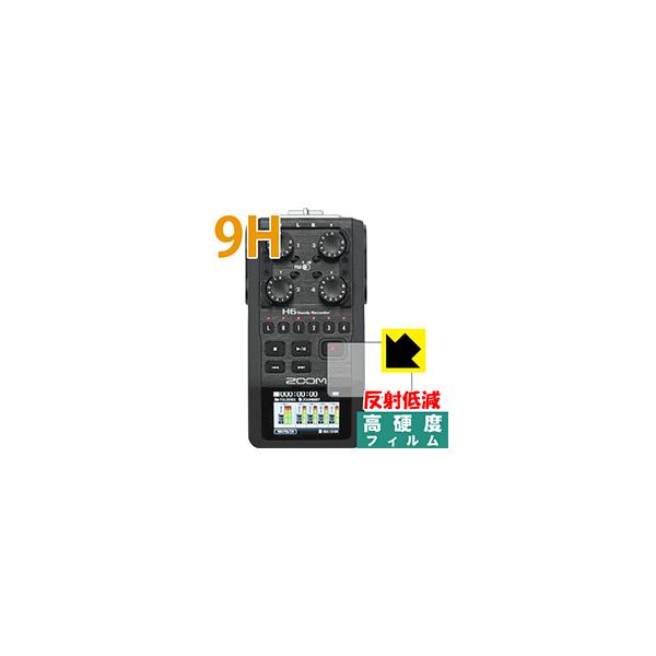 ZOOM H6 Handy Recorder PET���t�B�����Ȃ̂ɋ����K���X�����̍d�x�I�ی�t�B���� 9H���d�x�y���˒ጸ�z