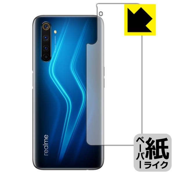 OPPO Realme 6 Pro ���ꏈ���Ŏ��̂悤�ȕ`���S�n�������I�ی�t�B���� �y�[�p�[���C�N (�w�ʂ̂�)