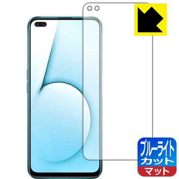 OPPO Realme X50 5G LED�t����ʂ̃u���[���C�g��34%�J�b�g�I�ی�t�B���� �u���[���C�g�J�b�g�y���˒ጸ�z
