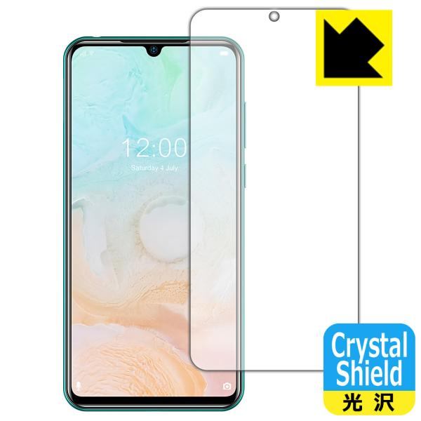 DOOGEE N20 Pro �h�C�A�E�t�b�f�h���R�[�g!����ی�t�B���� Crystal Shield (�O�ʂ̂�)