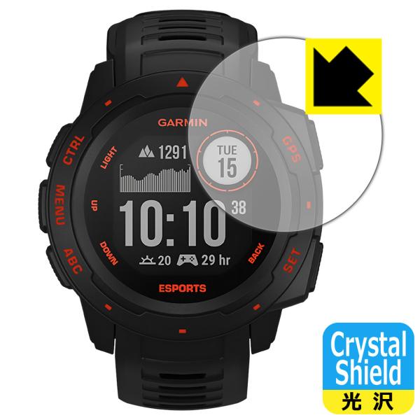 GARMIN Instinct Esports Edition �h�C�A�E�t�b�f�h���R�[�g!����ی�t�B���� Crystal Shield