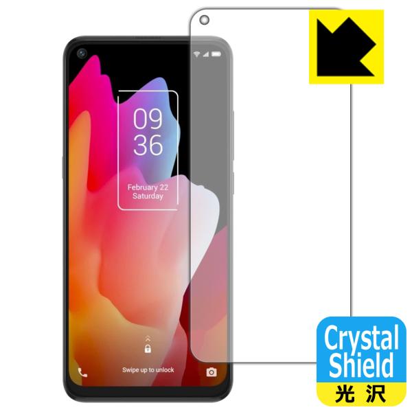 TCL 10 Lite (T770B) / TCL 10L �h�C�A�E�t�b�f�h���R�[�g!����ی�t�B���� Crystal Shield (�O�ʂ̂�) 3���Z�b�g