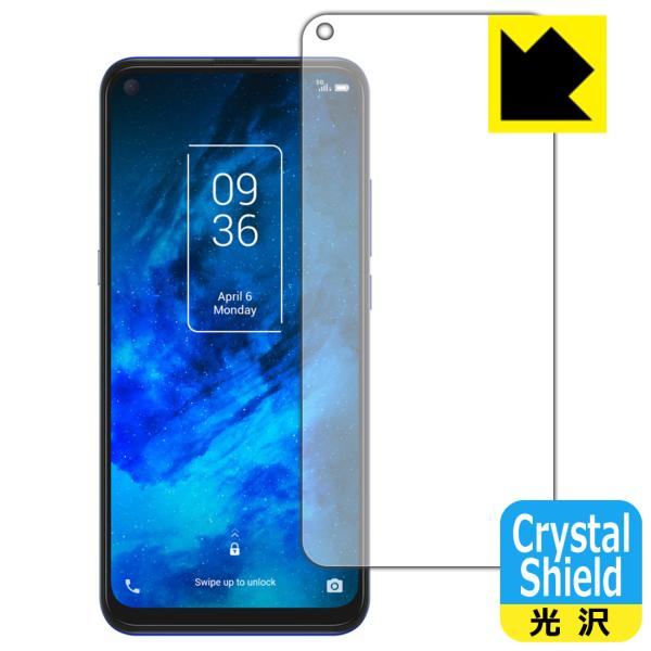 TCL10 5G (T790H) �h�C�A�E�t�b�f�h���R�[�g!����ی�t�B���� Crystal Shield (�O�ʂ̂�) 3���Z�b�g