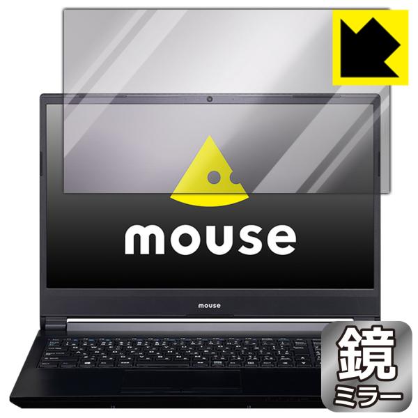 m-Book K�V���[�Y K700 ��ʂ�������Ƌ��ɑ��ς��I �~���[�^�C�v�ی�t�B���� Mirror Shield