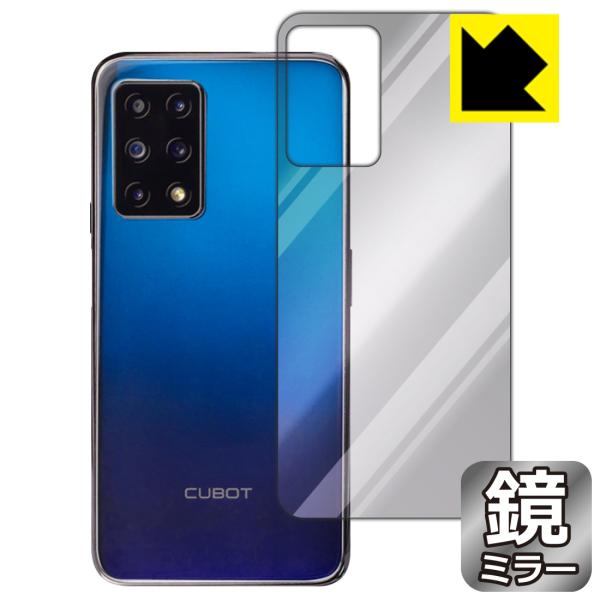 CUBOT X30 ���ɑ��ς��I �~���[�^�C�v�ی�t�B���� Mirror Shield (�w�ʂ̂�)