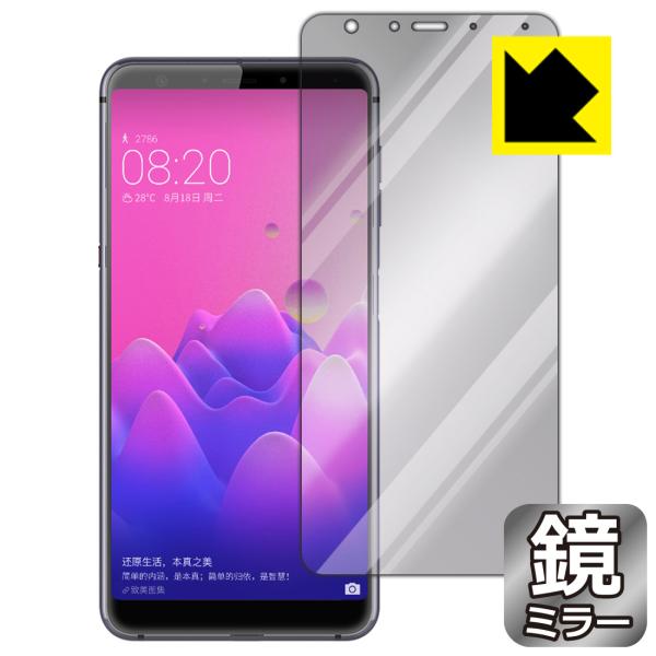 Hisense A6 ʂƋɑςI ~[^CvیtB Mirror Shield