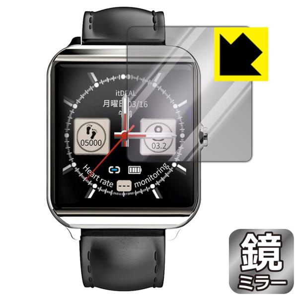 itDEAL �X�}�[�g�E�H�b�` M17 ��ʂ�������Ƌ��ɑ��ς��I �~���[�^�C�v�ی�t�B���� Mirror Shield