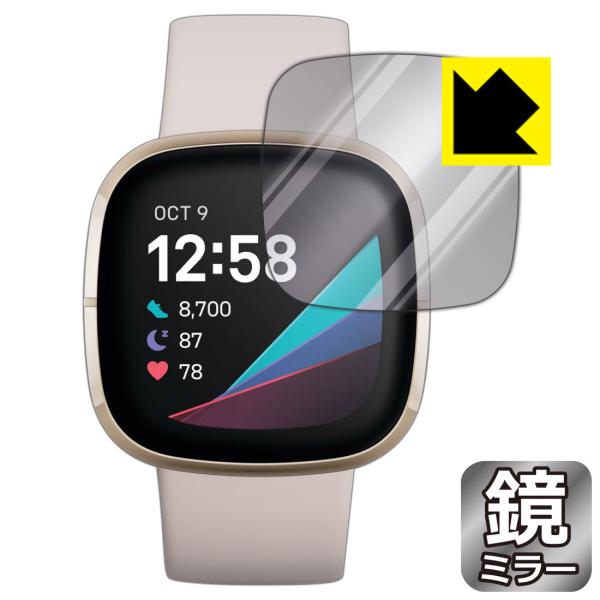 Fitbit Sense ʂƋɑςI ~[^CvیtB Mirror Shield