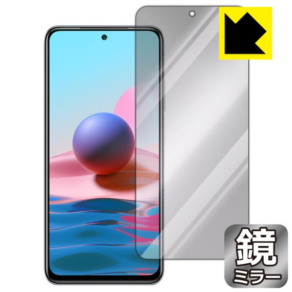 Xiaomi Redmi Note 10 ɑςI ~[^CvیtB Mirror Shield (Oʂ̂)