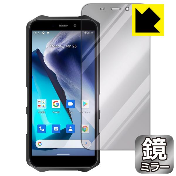 OUKITEL WP12 ���ɑ��ς��I �~���[�^�C�v�ی�t�B���� Mirror Shield