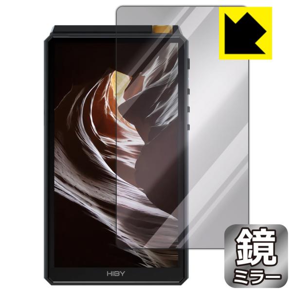 New HiBy R6 (2021�N���f��) ���ɑ��ς��I �~���[�^�C�v�ی�t�B���� Mirror Shield (�O�ʂ̂�)