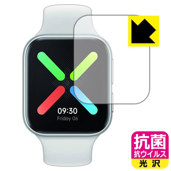 OPPO Watch (41mm�p) �������ې��\�������Ԏ����I �R�� �R�E�C���X�y����z�ی�t�B����