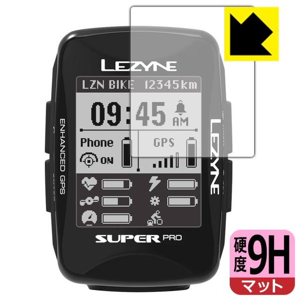 LEZYNE SUPER PRO GPS PET���t�B�����Ȃ̂ɋ����K���X�����̍d�x�I�ی�t�B���� 9H���d�x�y���˒ጸ�z