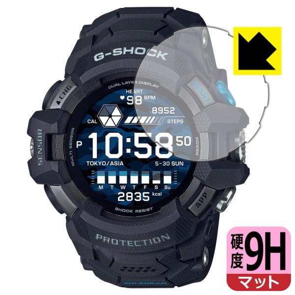 G-SHOCK G-SQUAD PRO GSW-H1000�V���[�Y PET���t�B�����Ȃ̂ɋ����K���X�����̍d�x�I�ی�t�B���� 9H���d�x�y���˒ጸ�z