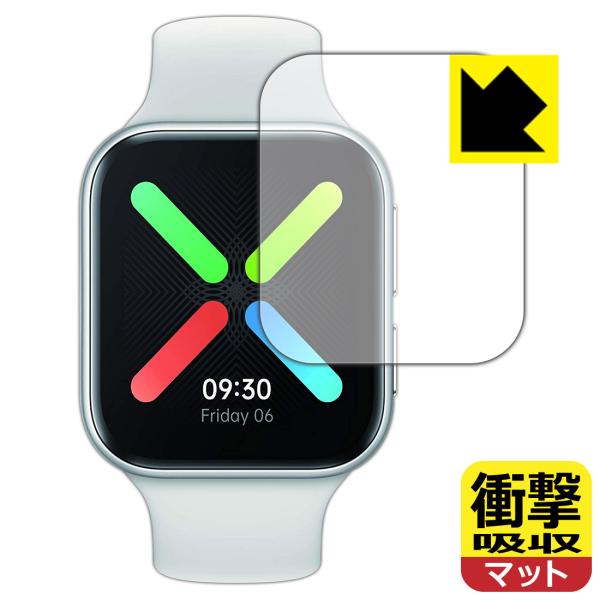 OPPO Watch (41mm�p) ����f�ނŏՌ����z���I�ی�t�B���� �Ռ��z���y���˒ጸ�z
