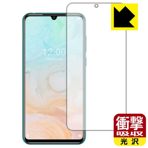 DOOGEE N20 Pro ����f�ނŏՌ����z���I�ی�t�B���� �Ռ��z���y����z (�O�ʂ̂�)