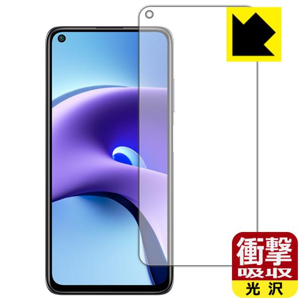 Xiaomi Redmi Note 9T 5G ����f�ނŏՌ����z���I�ی�t�B���� �Ռ��z���y����z
