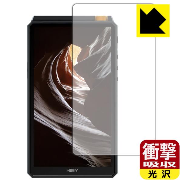 New HiBy R6 (2021�N���f��) ����f�ނŏՌ����z���I�ی�t�B���� �Ռ��z���y����z (�O�ʂ̂�)