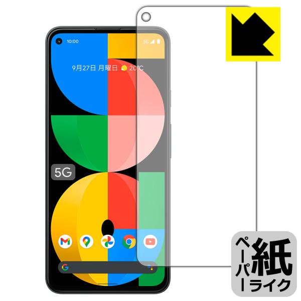 Google Pixel 5a (5G) ���ꏈ���Ŏ��̂悤�ȕ`���S�n�������I�ی�t�B���� �y�[�p�[���C�N
