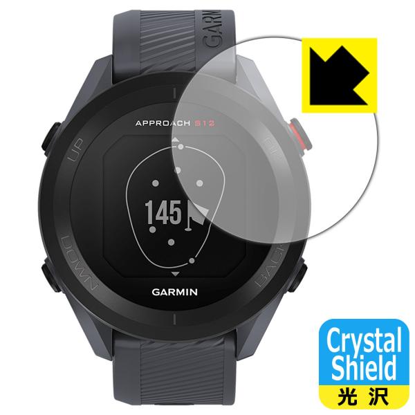 GARMIN Approach S12 �h�C�A�E�t�b�f�h���R�[�g!����ی�t�B���� Crystal Shield 3���Z�b�g
