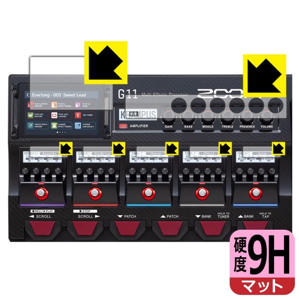 ZOOM G11�Ή� 9H���d�x[���˒ጸ] �ی� �t�B���� [���C���f�B�X�v���C�p�E�A���v�Z�N�V�����p�E�G�t�F�N�g�f�B�X�v���C�p�E7���g] ���{��