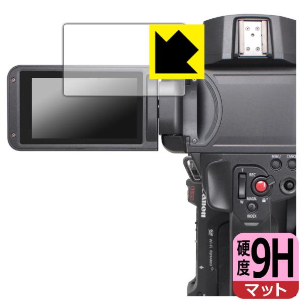 Canon XF605�Ή� 9H���d�x[���˒ጸ] �ی� �t�B���� ���{��