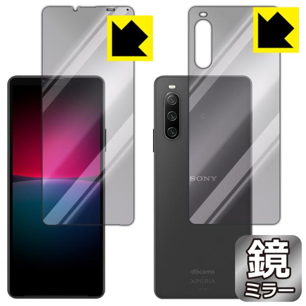 Xperia 10 IV (SO-52C/SOG07/A202SO/XQ-CC44)Ή Mirror Shield ی tB [ʃZbg] ~[  {