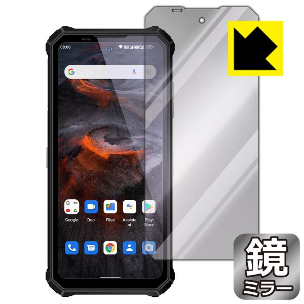OUKITEL WP19 / WP19 Pro �Ή� Mirror Shield �ی� �t�B���� �~���[ ���� ���{��