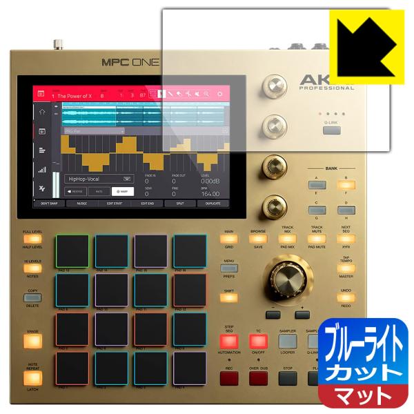 AKAI professional MPC ONE LEDtʂ̃u[Cg34%JbgIیtB u[CgJbgy˒ጸz (fBXvCp)