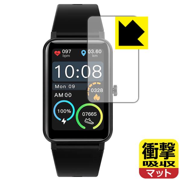 STSEETOP �X�}�[�g�E�H�b�` TRU-01 / ZX18 ����f�ނŏՌ����z���I�ی�t�B���� �Ռ��z���y���˒ጸ�z
