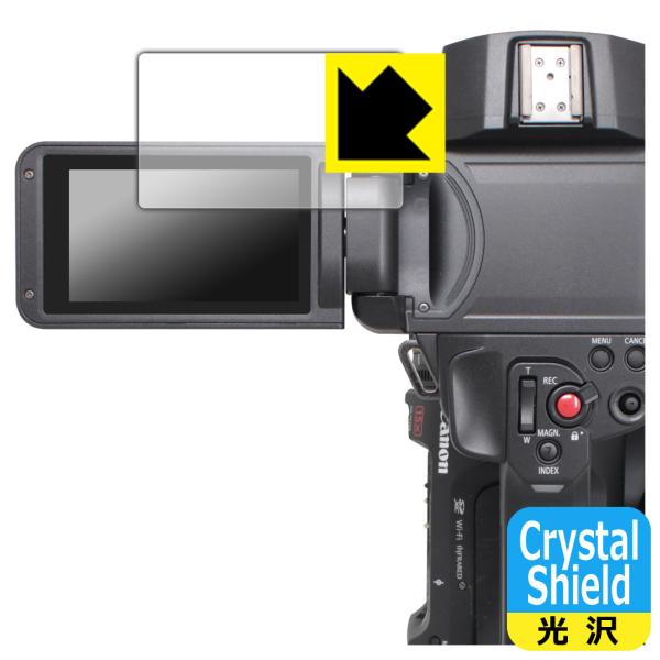 Canon XF605�Ή� Crystal Shield �ی� �t�B���� ���� ���{��