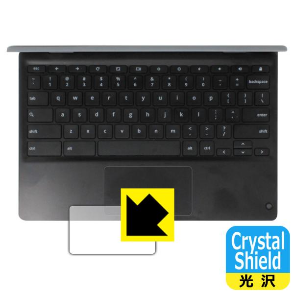 ASUS Chromebook Flip C214MA (C214MA-GA0029)�Ή� Crystal Shield �ی� �t�B���� [�^�b�`�p�b�h�p] ���� ���{��