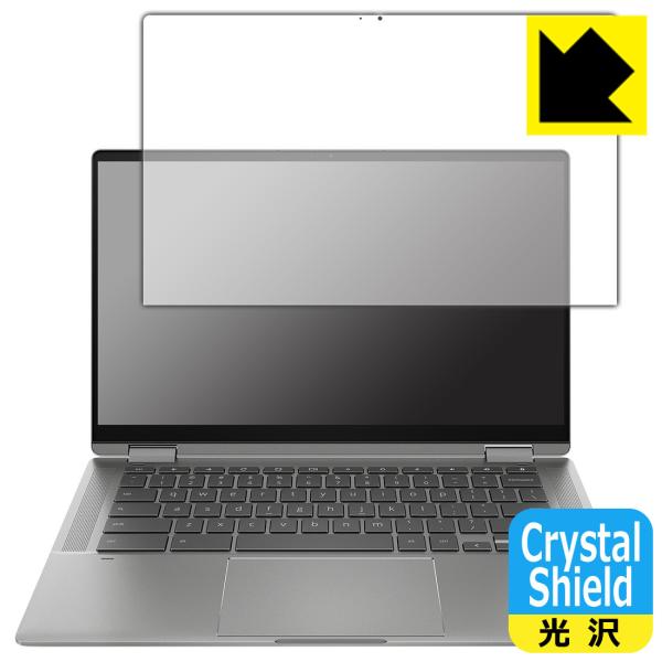 HP Chromebook x360 14c-cc0000V[YΉ Crystal Shield ی tB  {