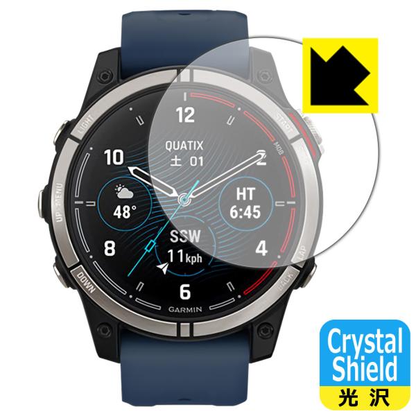 GARMIN Quatix 7 / Quatix 7 Sapphire�Ή� Crystal Shield �ی� �t�B���� ���� ���{��
