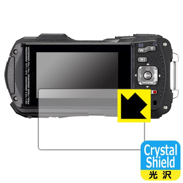 RICOH WG-80/WG-70/WG-60/WG-50/WG-40/WG-40W�Ή� Crystal Shield �ی� �t�B���� 3���� ���� ���{��